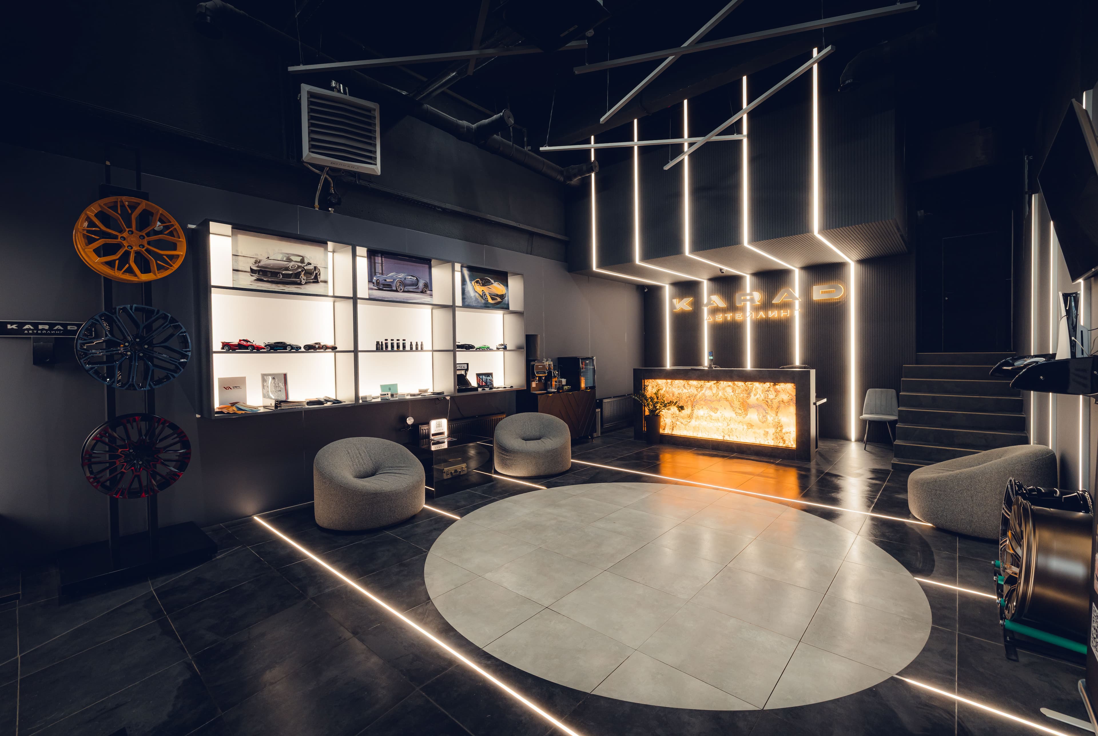 Карточка детейлинг-центра в Google Maps после оптимизации