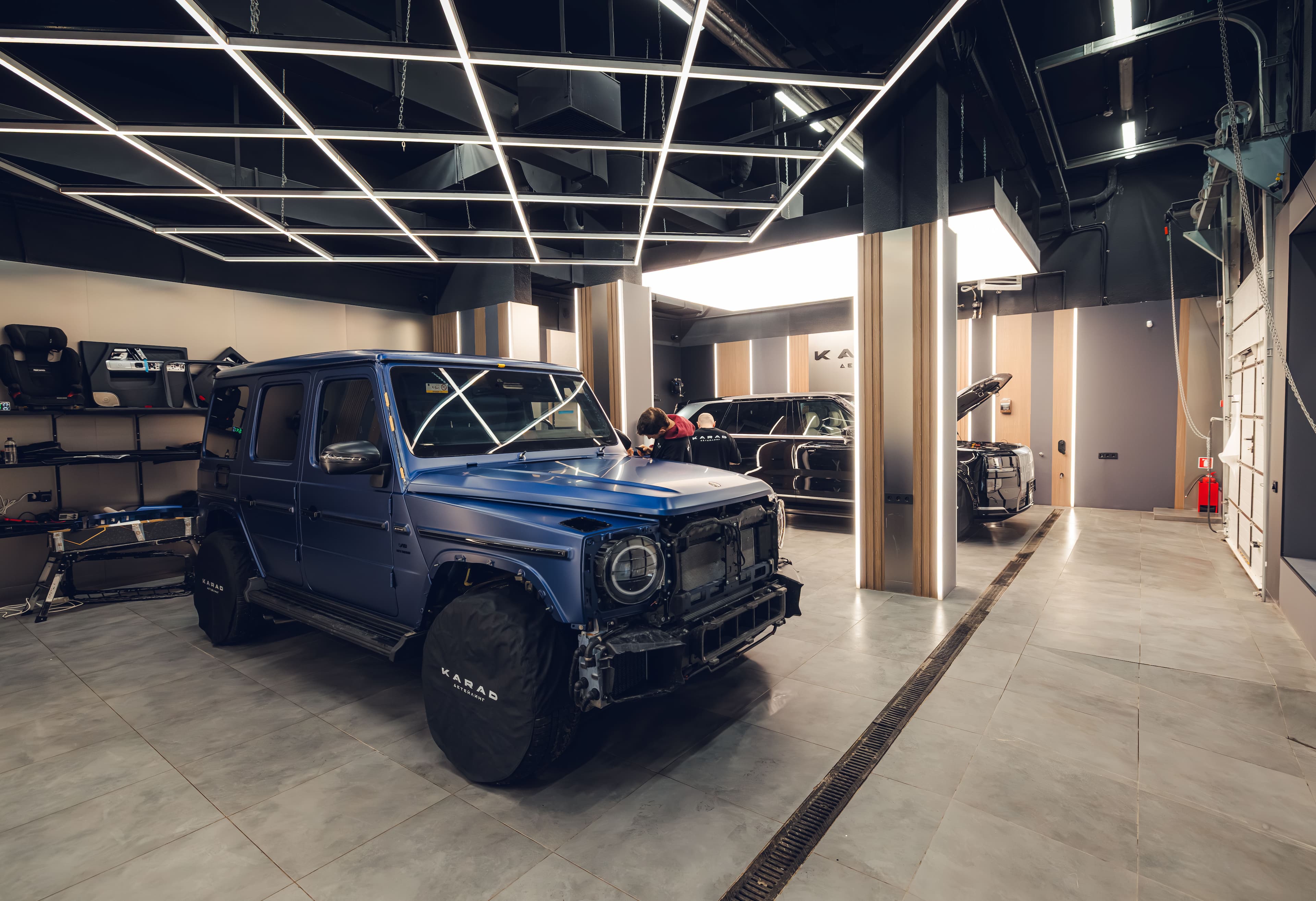 Результат детейлинга автомобиля до и после